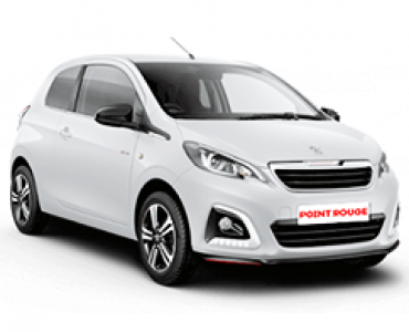 Point Rouge - Peugeot 108 Advertising car